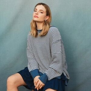 AE Big Hug Waffle Crew Neck Sweatshirt